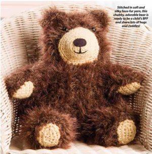 knitted toys-bear