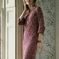 knitted lace dress