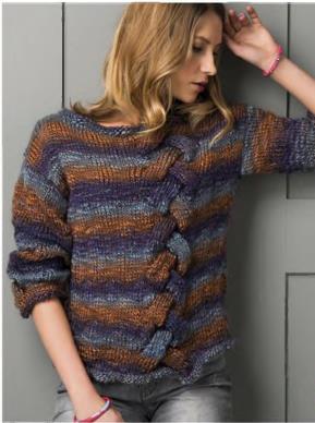  Cable Jumper- free knitting pattern