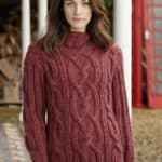 woman knitted jumper