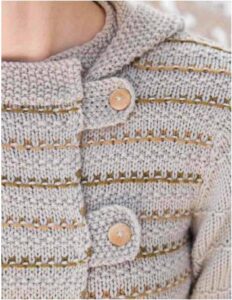 Arbutus swing jacket-free knitting pattern
