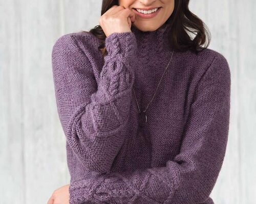 Beall Pullover-free knitting pattern