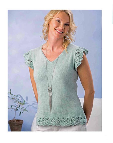 Knitted Tank top for women - Knitting and Crochet