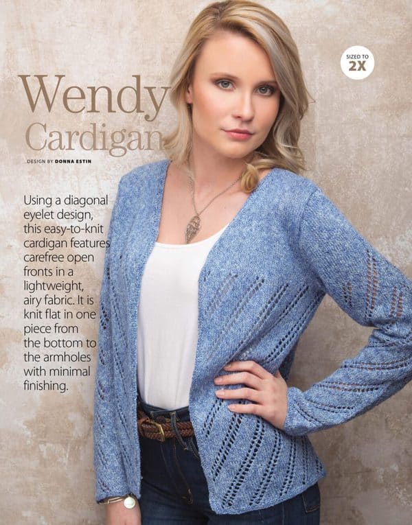 Wendy Cardiganknitting pattern Knitting and Crochet