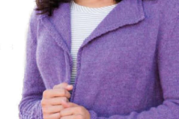 Knitted cardigan "Rainstorm Cardi"-free knitting pattern