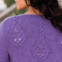 Knitted cardigan "Rainstorm Cardi"-free knitting pattern