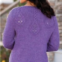Knitted cardigan "Rainstorm Cardi"-free knitting pattern