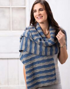 Shawl wrap-knitting pattern