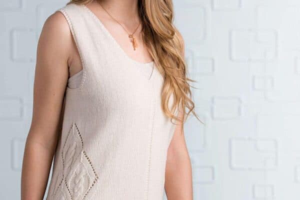 Summer tank-knitting pattern