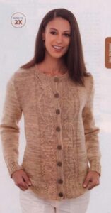 Cozy knitted cardigan