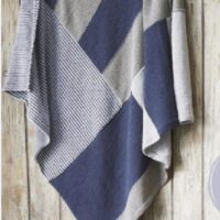 Reverse blanket- free knitting pattern