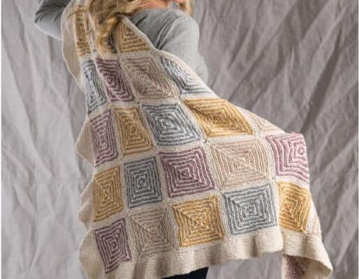 Nigel shawl- free knitting pattern