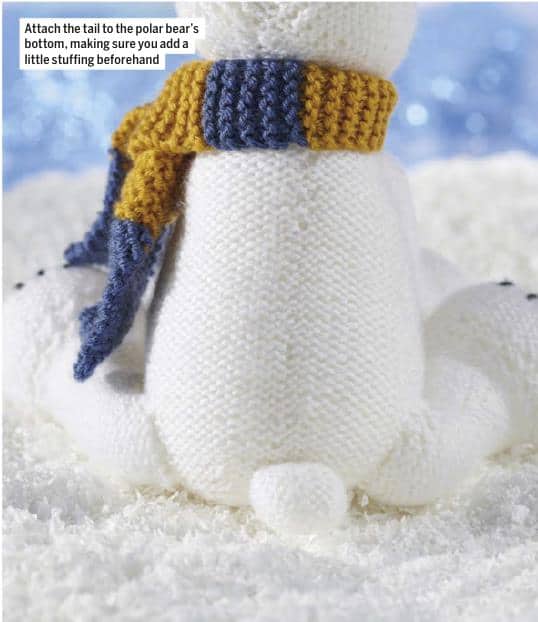 King Cole Winter Toys Knitting Pattern 9006 Penguin, Polar Bear and Seal 
