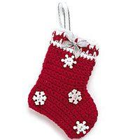 Christmas Stocking-crochet pattern